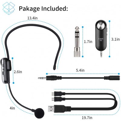 Bayatu Live Broadcast Equipment Noise Cancelling Stereo Wireless Bluetooth Headset with Mic Microphone